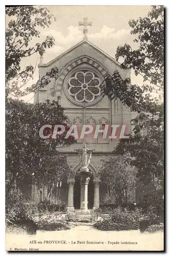 Cartes postales Aix en Provence Le Petit Seminaire Facade interieure