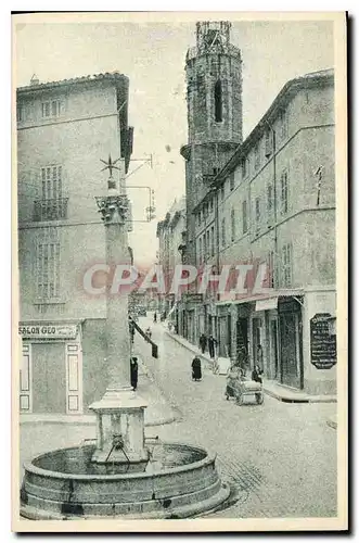 Cartes postales Aix en Provence Fontaine et Tour des Augustine