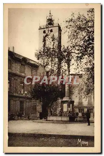 Cartes postales Les Petits Tableux de Provence Aix en Provence Mairie et Tour de l'Horloge