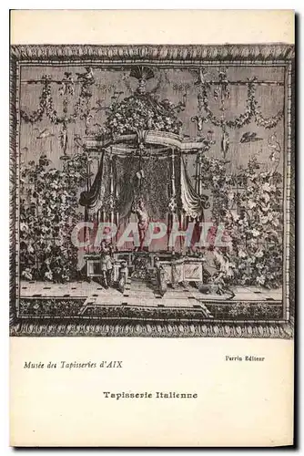 Cartes postales Musee des Tapisseries d'Aix Tapisserie Italienne