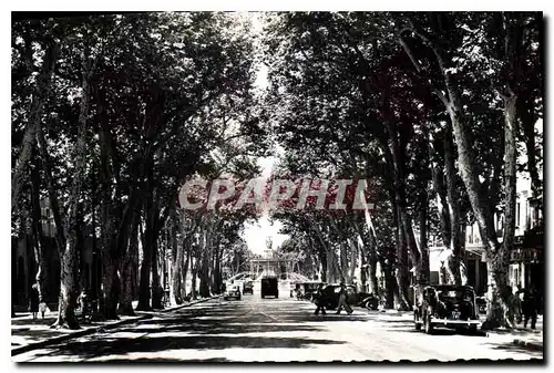 Cartes postales Aix en Provence Cours Mirabeau