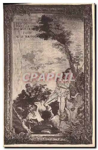 Cartes postales Musee des Tapisseries Don Quichotte d'apres C J natoire 1735