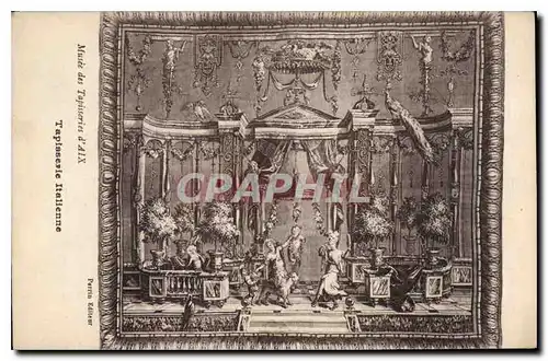 Cartes postales Musee des Tapisseries d'Aix Tapisserie Italienne