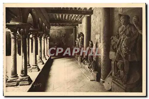 Cartes postales Aix en Provence B du R Cathedrale Saint Sauveur interieur du Cloitre une Galerie