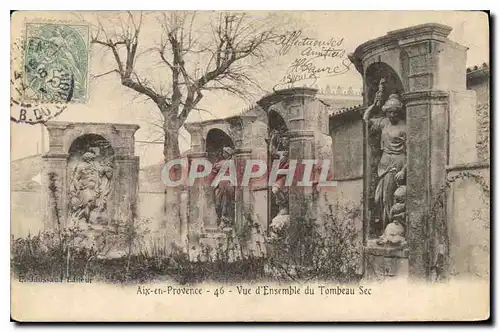Cartes postales Aix en Provence vue d'ensemble du Tombeau Sec