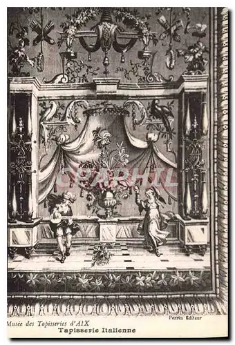 Cartes postales Musee des Tapisseries d'Aix Tapisserie Italienne