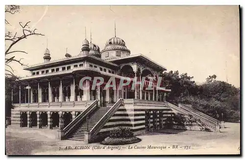 Ansichtskarte AK Arcachon Cote d'Argent le Casino Mauresque