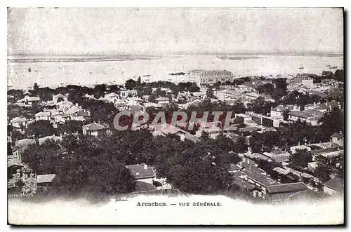 Cartes postales Arcachon vue generale