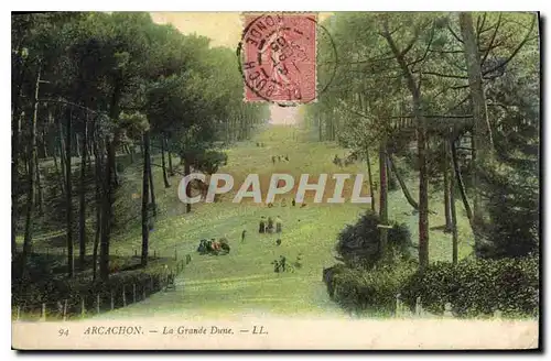 Cartes postales Arcachon la Grande Dune