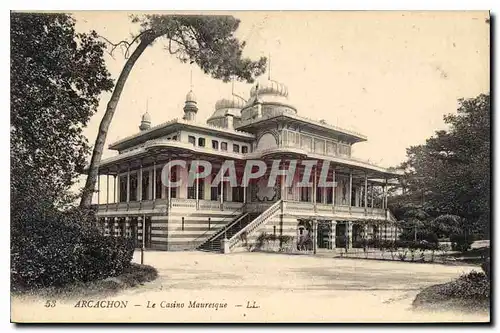 Cartes postales Arcachon le Casino Mauresque