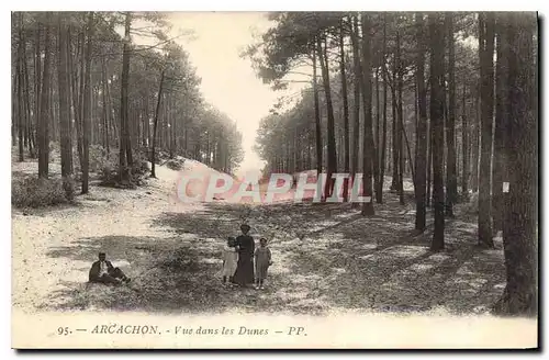 Ansichtskarte AK Arcachon Vue dans les Dunes