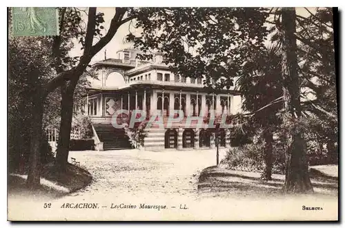 Cartes postales Arcachon les Casino Maurseque