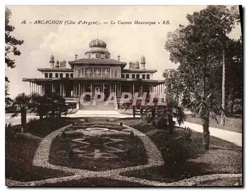 Cartes postales Arcachon Cote d'Argent le Casino Mauresque