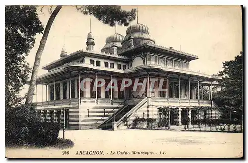 Cartes postales Arcachon la Casino Mauresque