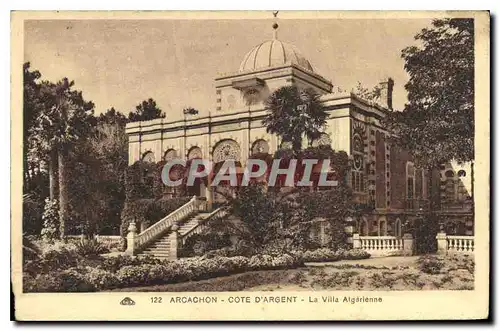 Cartes postales Arcachon Cote d'Argent la Villa Algerienne