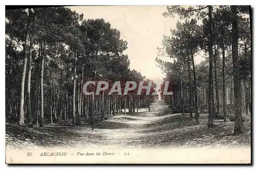 Ansichtskarte AK Arcachon vue dans les Dunes