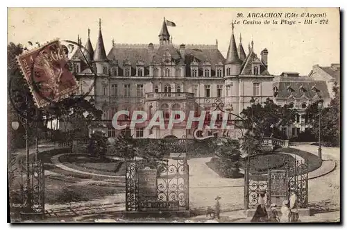 Cartes postales Arcachon Cote d'Argent le Casino de la Plage