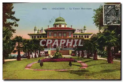 Cartes postales Arcachon le Casino Mauresque