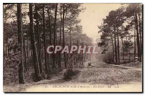 Ansichtskarte AK Arcachon Cote d'Argent en Foret