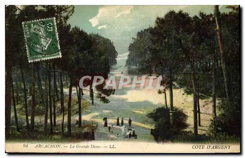 Cartes postales Arcachon la Grande Dune