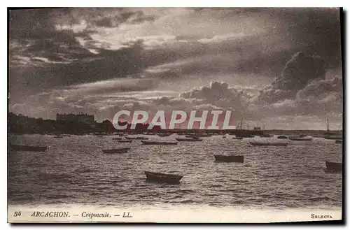 Cartes postales Arcachon Crepuscule