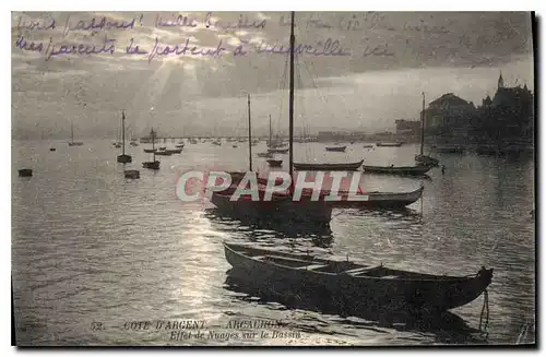 Cartes postales Cote d'Argent Arcachon Effet de Nuages sur le Bassin