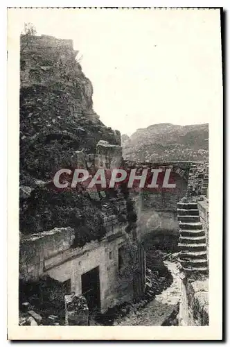 Ansichtskarte AK Les Baux La Porte d'Eyguleres du corps de Garde