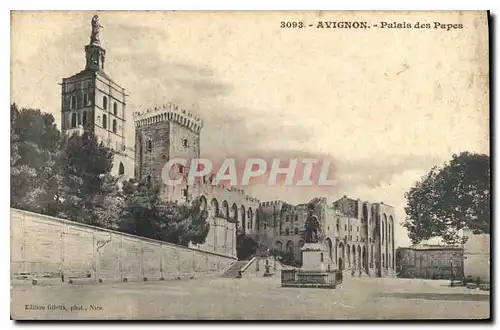 Cartes postales Avignon Palais des Papes