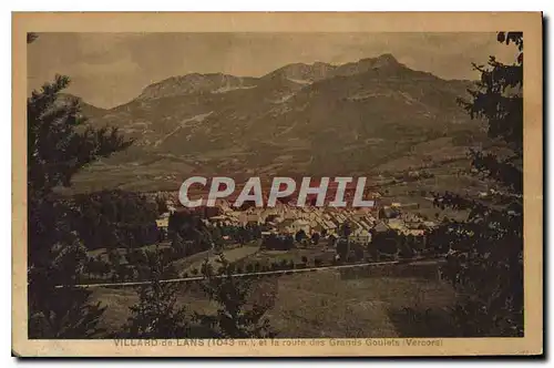 Ansichtskarte AK Villard de Lans et la route des Grands Goulets Vercors