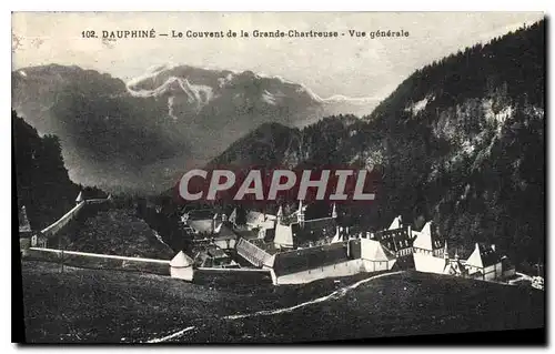 Ansichtskarte AK Dauphine Le Ciuvent de la Grande Chartreuse Vue generale