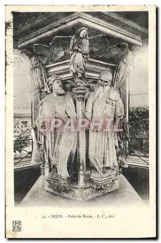 Cartes postales Dijon Puits de Moise