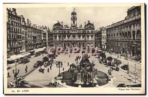 Cartes postales Lyon Place des Terreaux