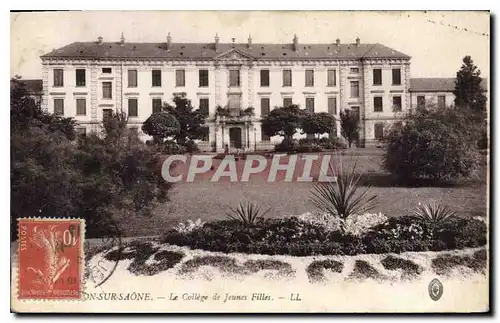 Ansichtskarte AK Chalon sur Saone Le College de Jeunes Filles