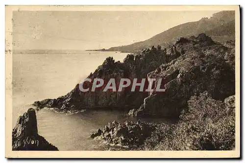 Cartes postales Cote d'Azur Le Trayas Var Les Rochers