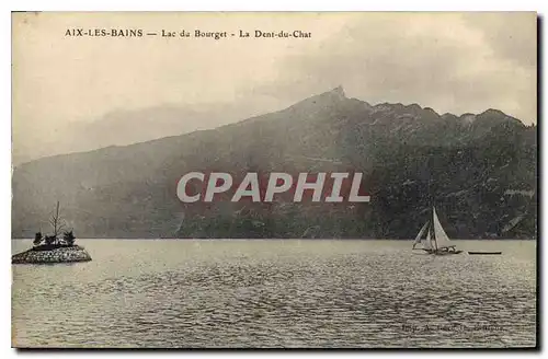 Cartes postales Aix Les Bains Lac du Bourget La Dent du Chat