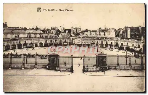 Cartes postales Dijon Place d'Armes