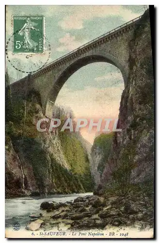 Ansichtskarte AK St Sauveur Le Pont Napoleon