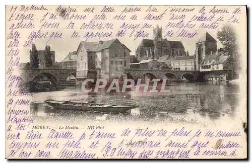 Cartes postales Moret Le Moulin