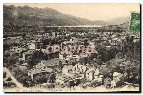 Cartes postales Aix les Bains Vue generale