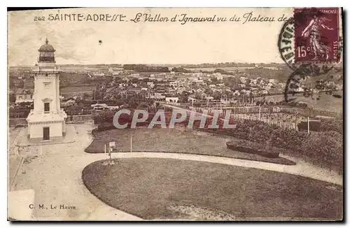 Ansichtskarte AK Sainte Adresse Le Vallon d'Ignauval