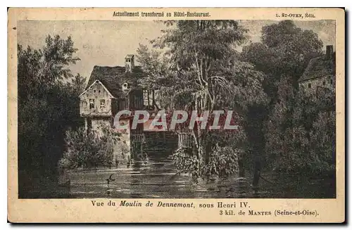 Cartes postales Moulin de Dennemont