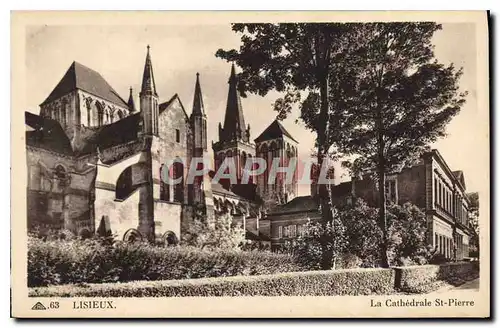 Ansichtskarte AK Lisieux La Cathedrale St Pierre