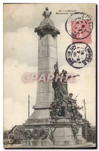 Cartes postales Limoges Monument