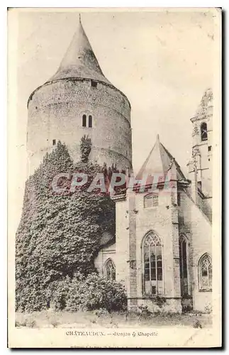 Ansichtskarte AK Chateaudun Donjon de chapelle