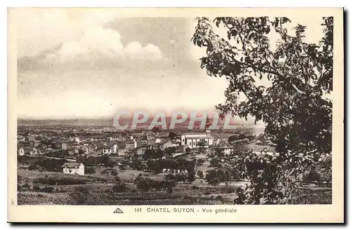 Cartes postales Chatel Guyon Vue generale