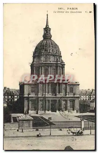 Ansichtskarte AK Paris le Dome des Invalides