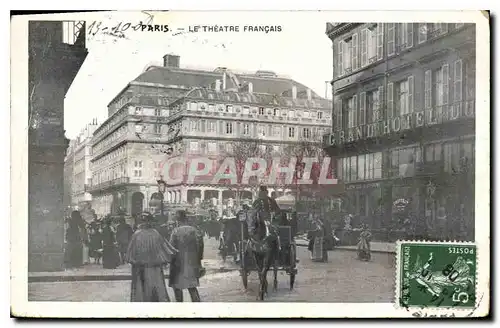 Cartes postales Paris Le theatre Francais