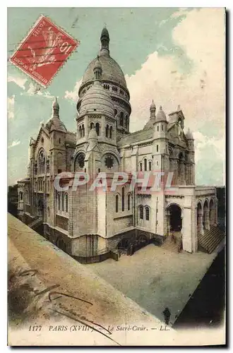 Cartes postales Paris Le Sacre Coeur