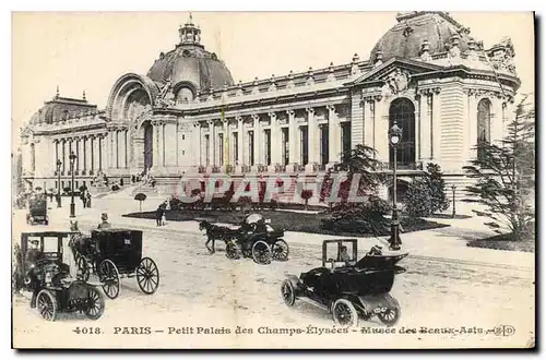 Ansichtskarte AK Paris Petit Palais des Champs Elysees Musee des Beaux Arts