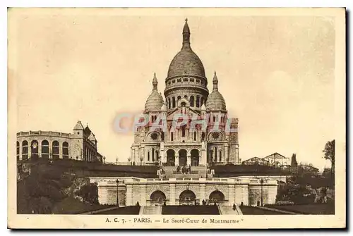 Cartes postales Paris Le Sacre Coeur de Montmartre